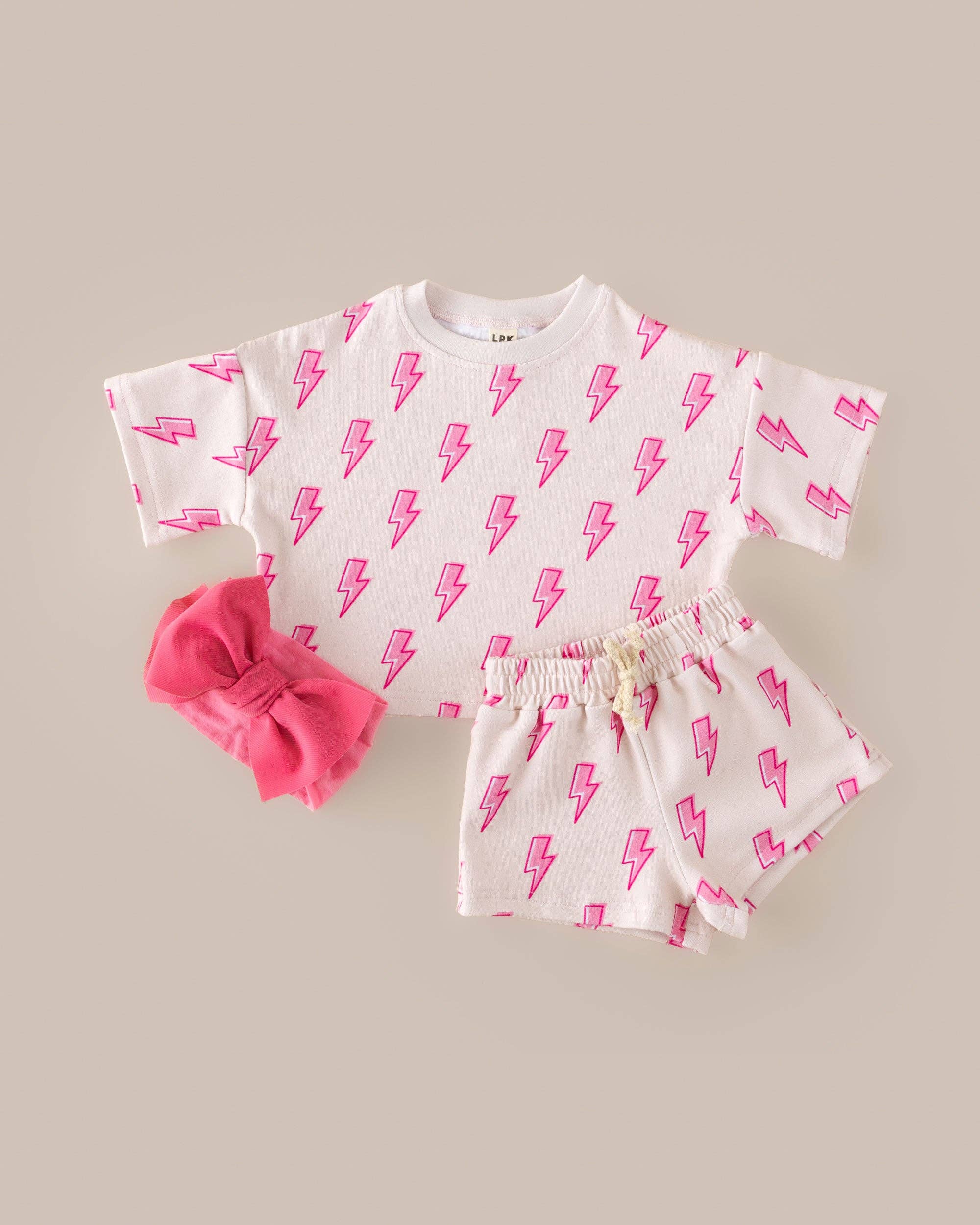 Lucky Panda Kids - Wholesale Top & Short Set - Kids - Shorts Set | Pink Bolts27