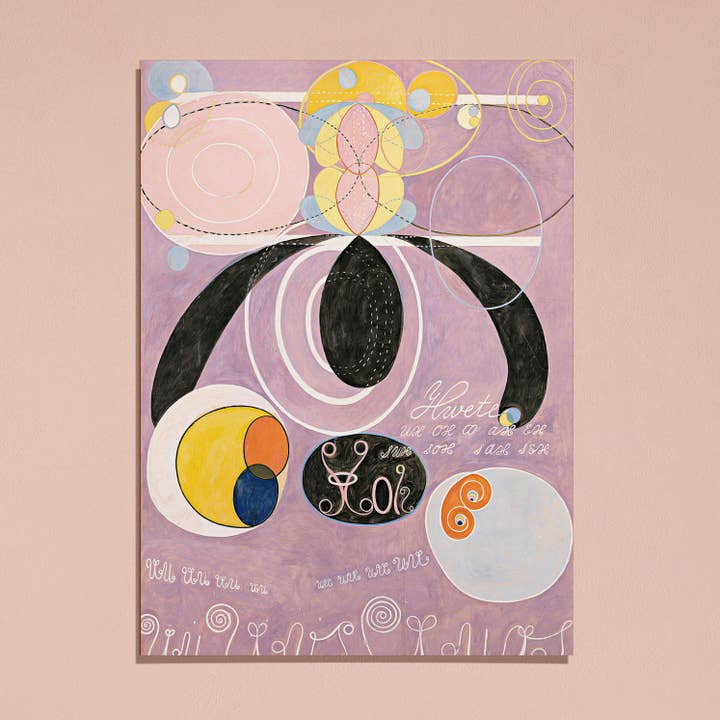 Sugar & Canvas - Wholesale Art Print - Hilma af Klint The Ten Largest, No.6 Adulthood Group IV HK161