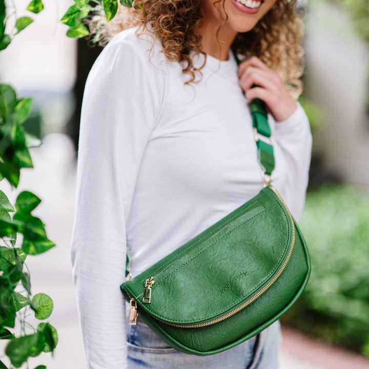 modern and chic - Wholesale Belt Bag - Women's - Holly Foldover Satchel Crossbody Belt Bag13