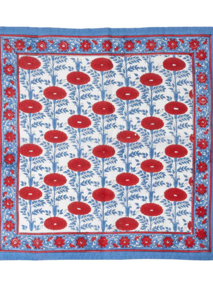 Serviettes Araminta à impression gravée, lot de 4 pour la vente par Inner Child