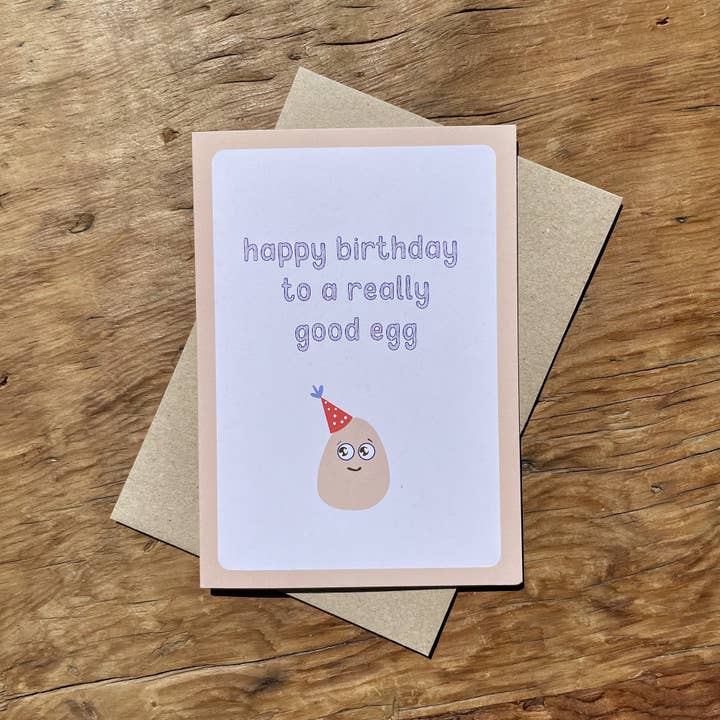 To & From Cards - Wholesale Birthday card - Good Egg Birthday Card