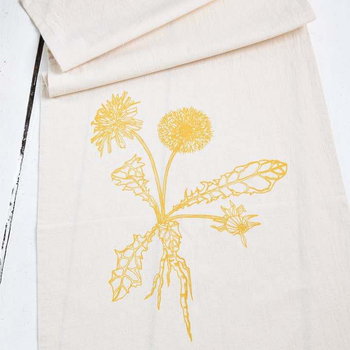 Hearth and Harrow – wholesale Kökshandduk – Maskros Kökshandduk - Senapsgul - Köksinredning - Gåvor1