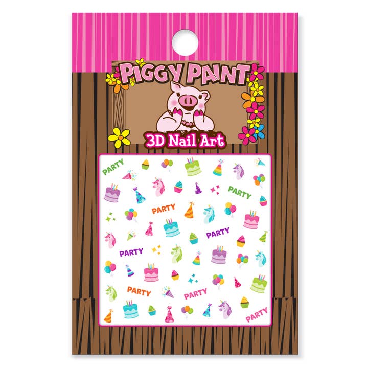 Birthday Bash Nail Art Non-Toxic Kids Nail Polish for wholesale by Piggy Paint