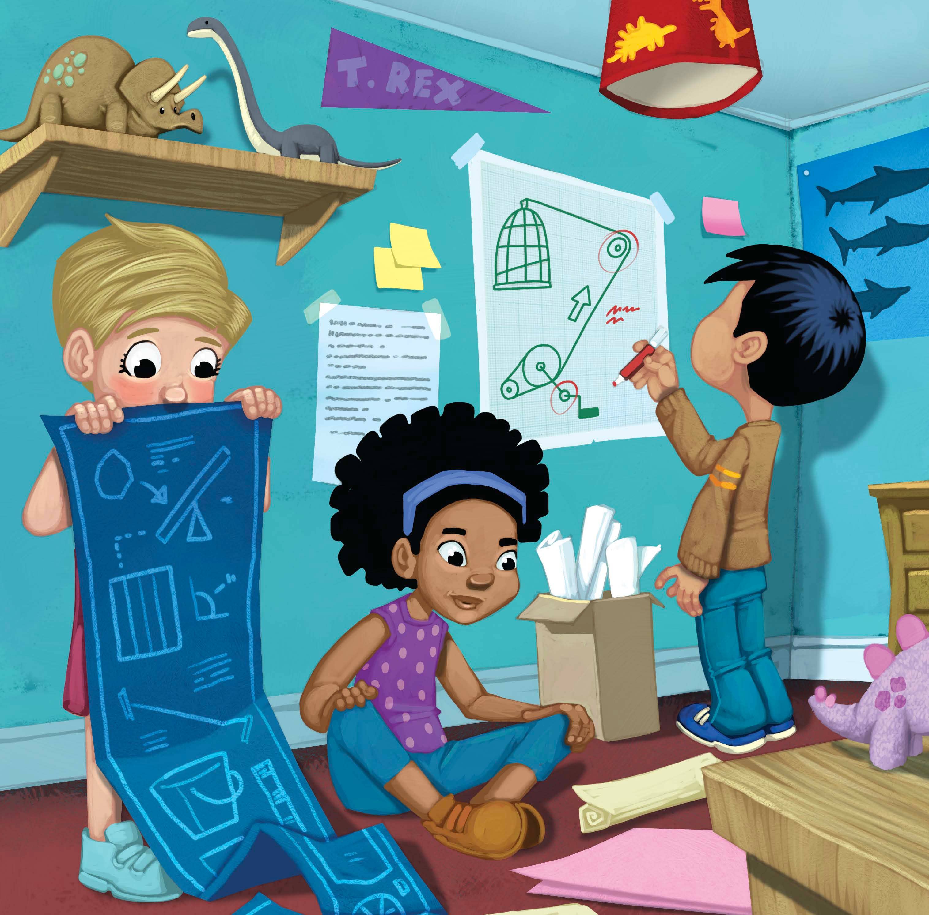 Sourcebooks - Wholesale Preschool Book (3-5) - How to Catch a Dinosaur2