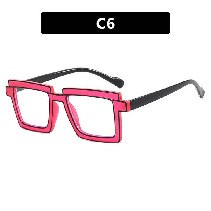 ACCITY - Wholesale Eyeglasses - Women's - SIMPLE TWO-DIMENSIONAL ANTI-BLUE LIGHT GLASSES_CWASG03275