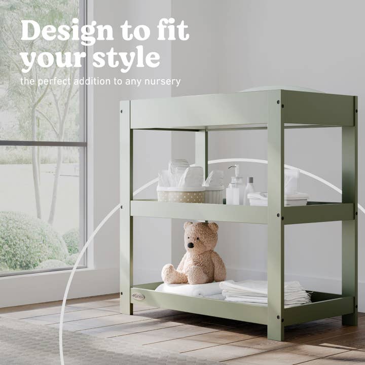 Storkcraft - Wholesale Changing Mat/Pad - Baby - Graco® Customizable Changing Table with Water-Resistant Changing Pad68