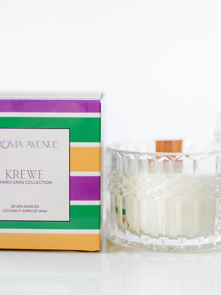 Krewe Candle | Mardi Gras for wholesale by Aroma Avenue