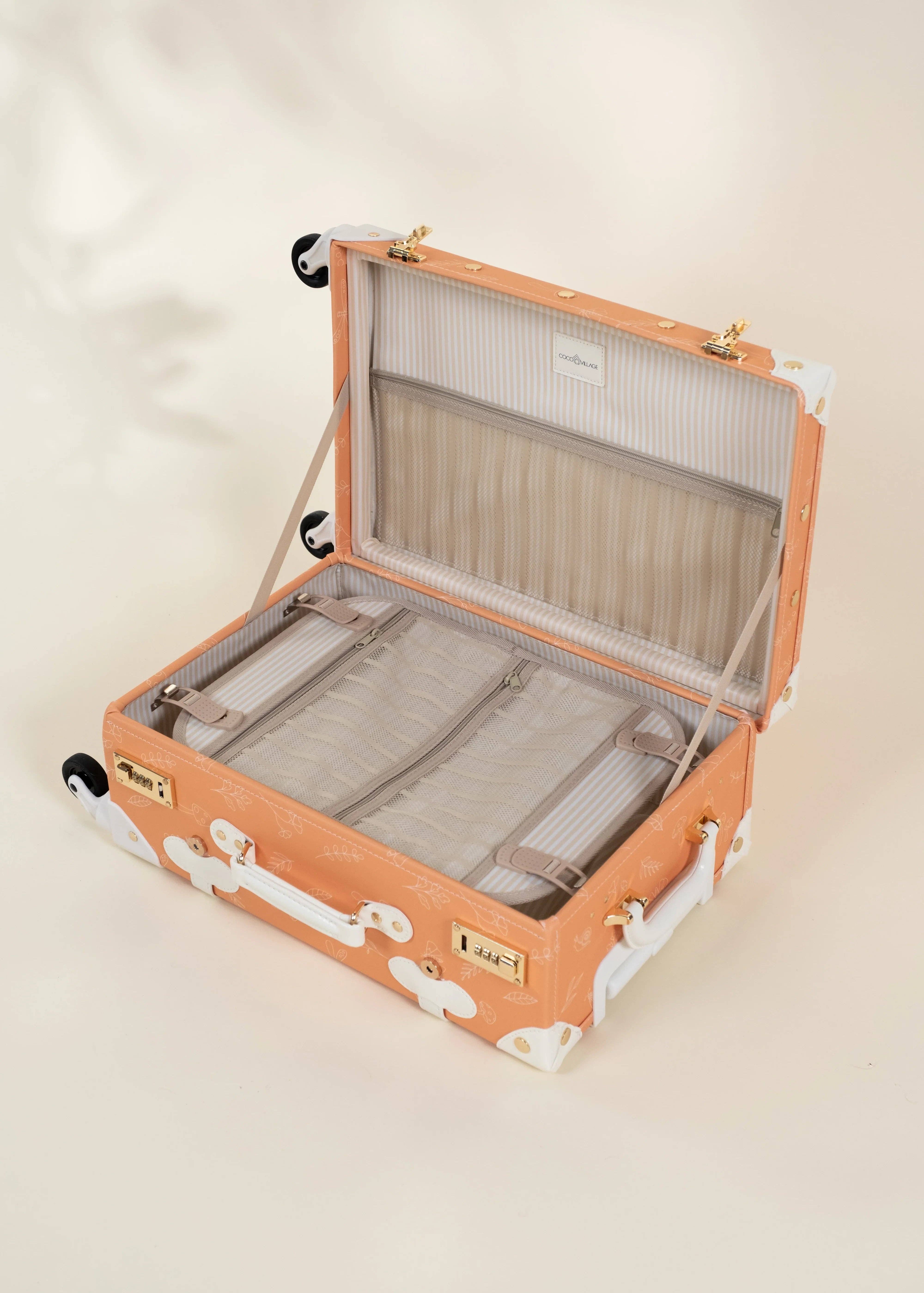 Coco Village - Wholesale Luggage - Kids - Vegan Leather Carry-On Suitcase - Nature8