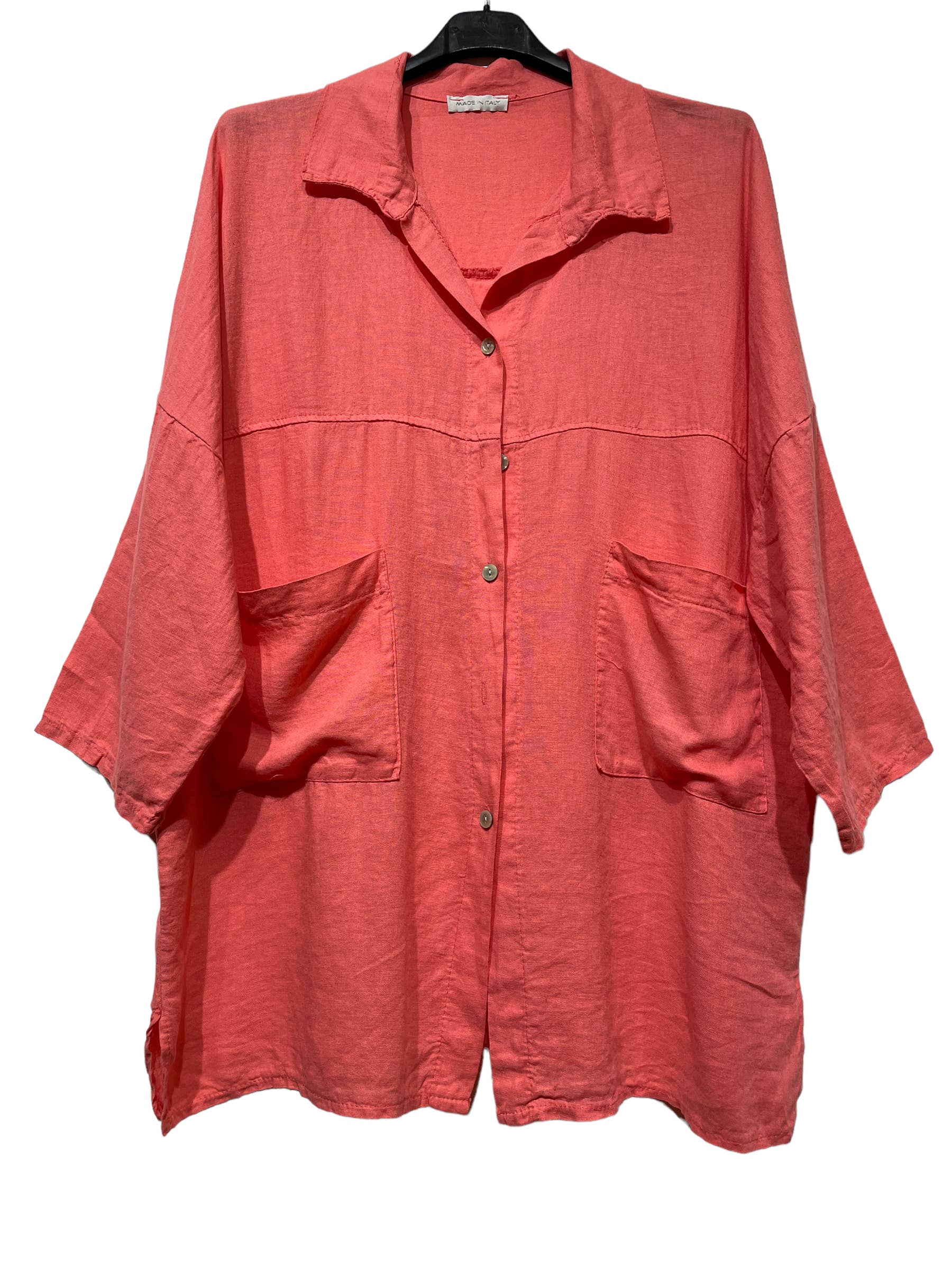 LINEN & COTTON HOUSE – wholesale Tröja med knappar – Dam – VISKOS LINNESKJORTA 45912 VÅRSOMMARKLÄDER3