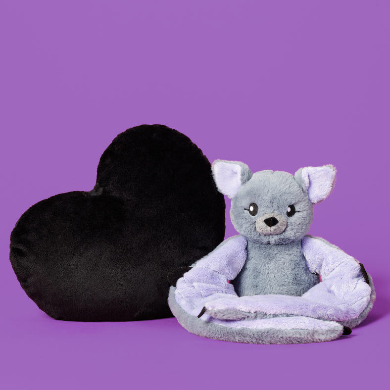 Hugimals World - Wholesale Stuffed/Plush Toy - Kids & Baby - New! Hugarounds Berkeley the Bat11