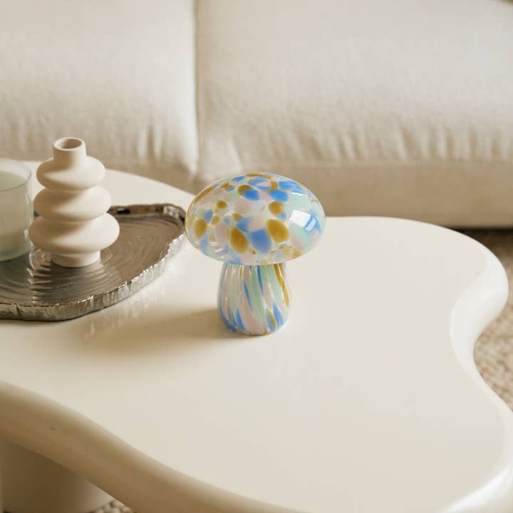 Humber - Wholesale Accent/Desk Lamp - Cordless Glass Mushroom Lamp7