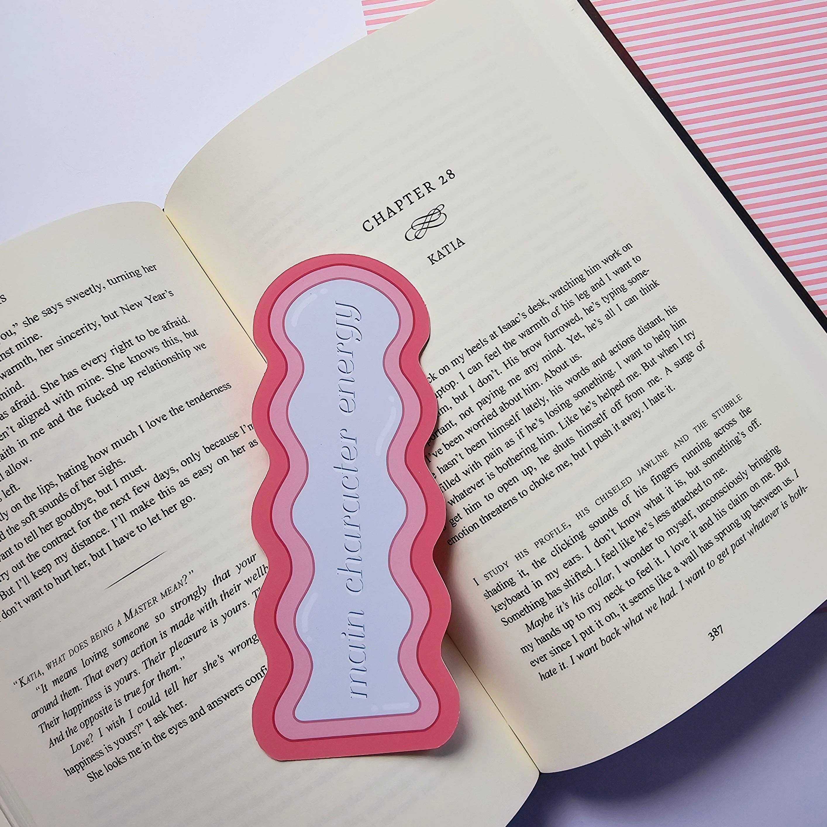 Rosage Studio - Wholesale Bookmark - Main Character Energy Bookmark2