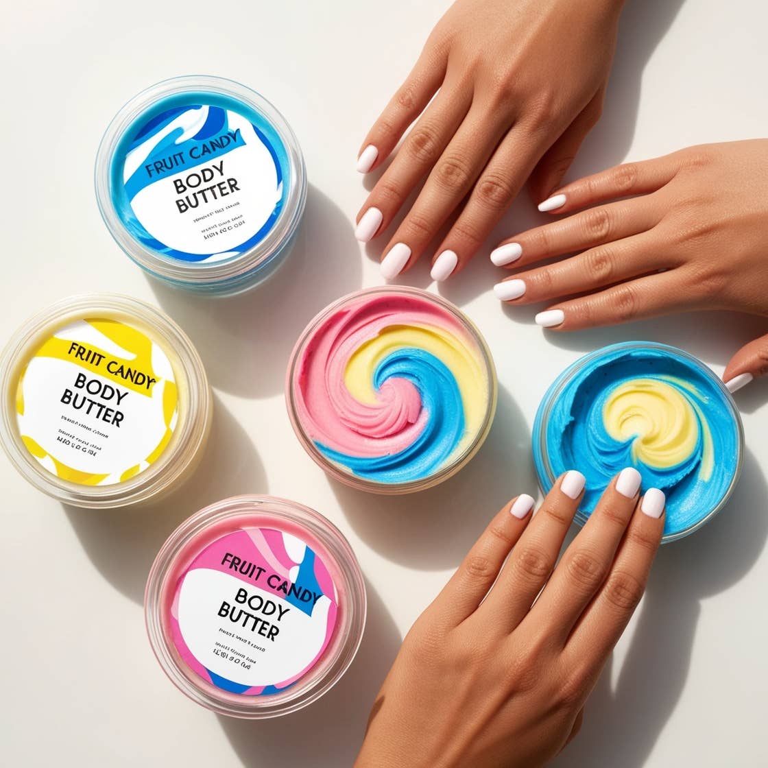 Beautique Goals - Vente Baume/beurre pour le corps - Beurre Corporel Bonbon Mangue Fruité3