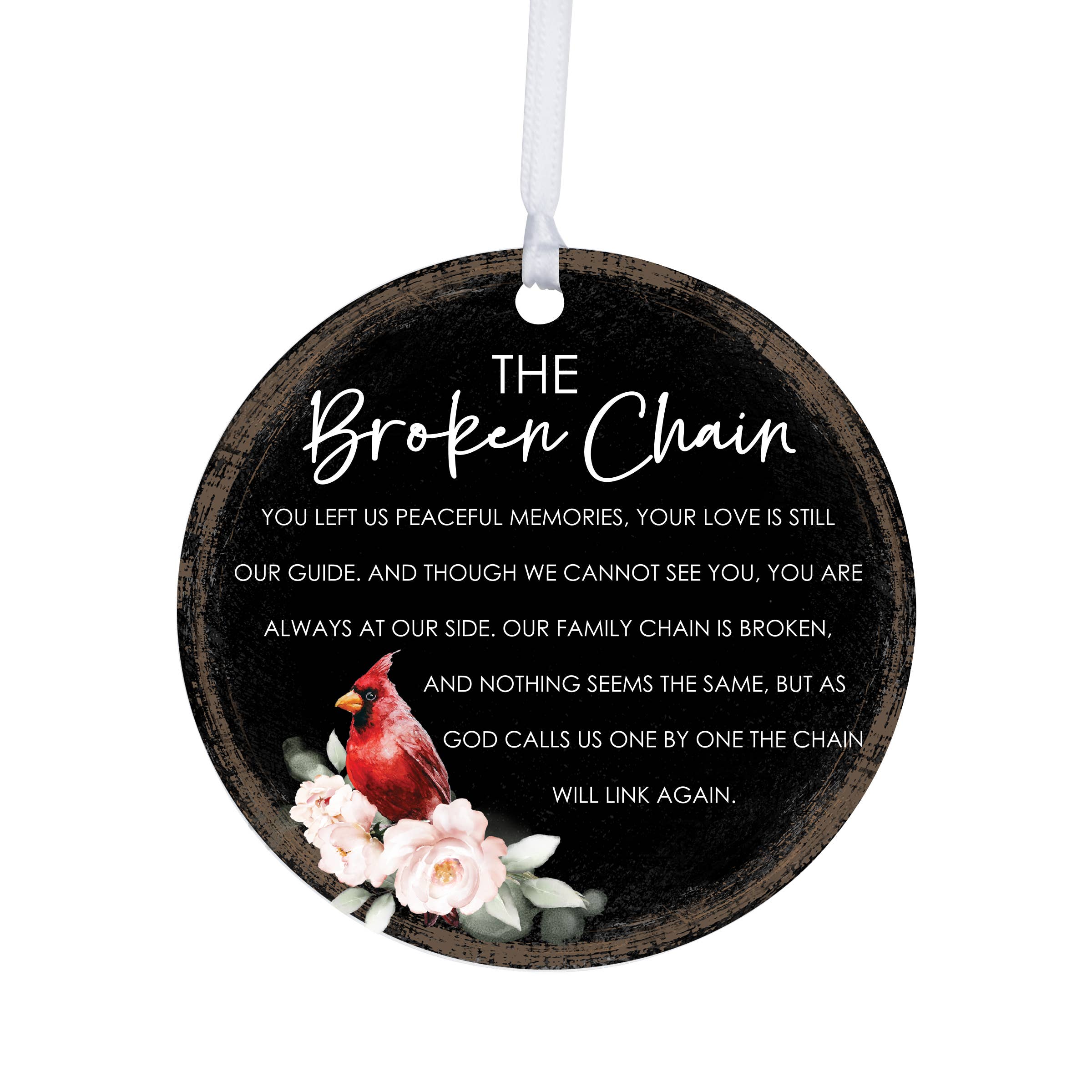 LifeSong Milestones - Wholesale Ornament - Cardinal Christmas Remembrance: The Broken Chain Ornament1