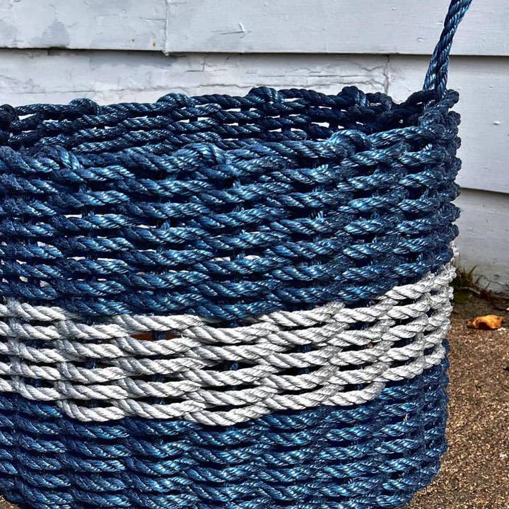 Wicked Good Doormats - Wholesale Basket - Wicked Good Lobster Rope Basket Oversized, 18" x 13"