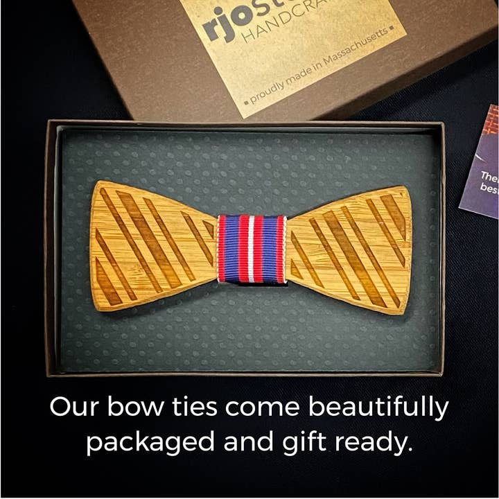 rjostudio|HANDCRAFTED - Vente Nœud papillon – homme - Fans japonais - Noeud papillon en bambou5