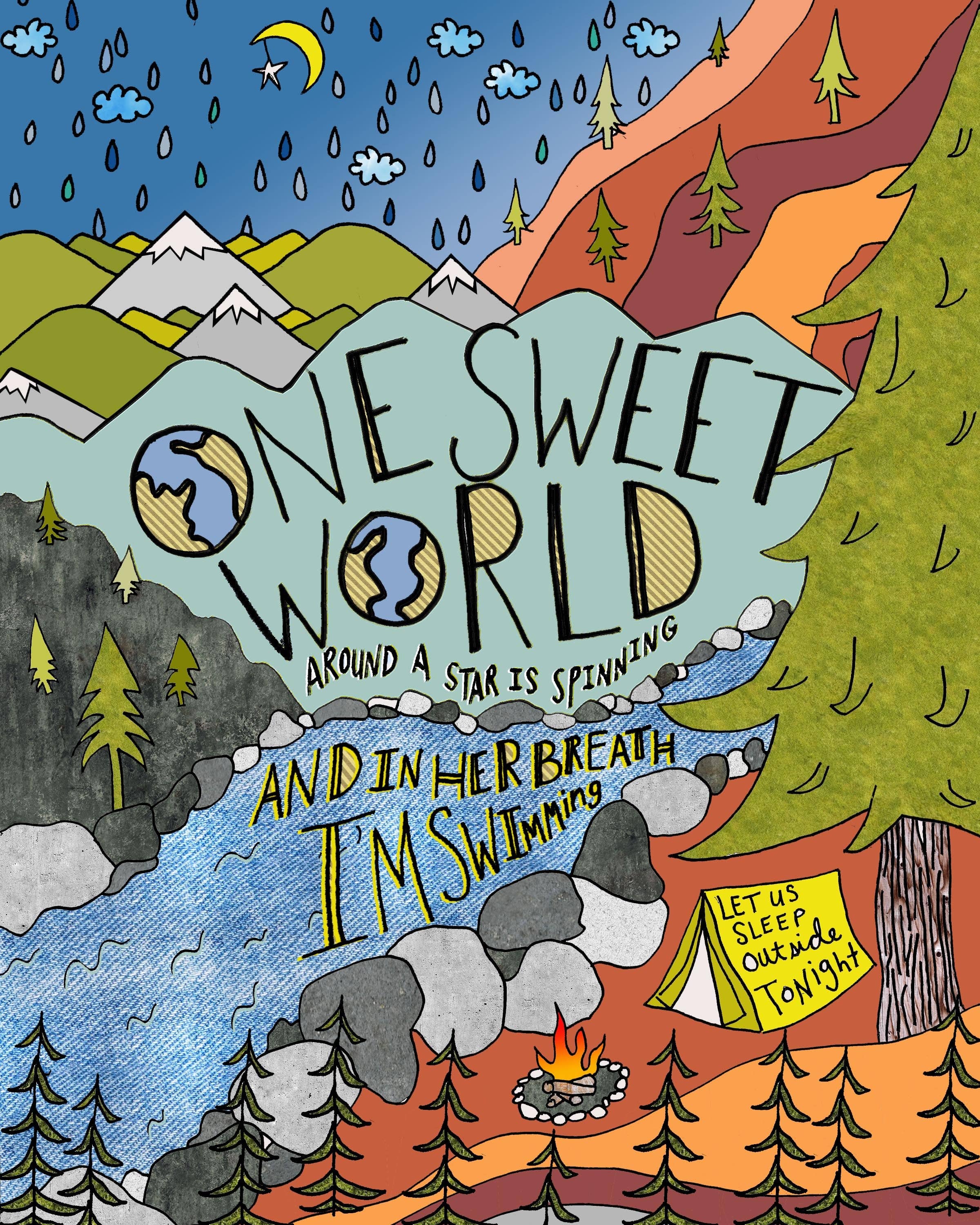 jessie husband - Wholesale Art Print - One Sweet World, Dave Matthews Band lyrics0
