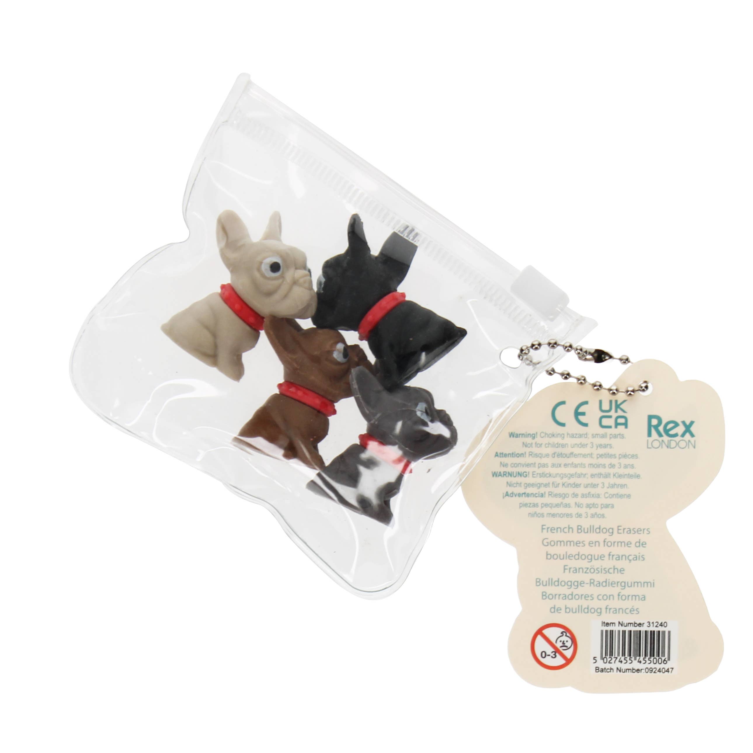 Rex B2B - UK - Vente Gomme – enfant - Gommes (lot de 4) - Chiens2