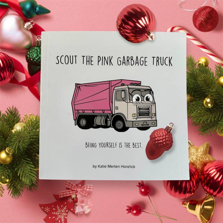 Twin Palms Print Children's Books & Greeting Cards - Wholesale Preschool Book (3-5) - Scout The Pink Garbage Truck15