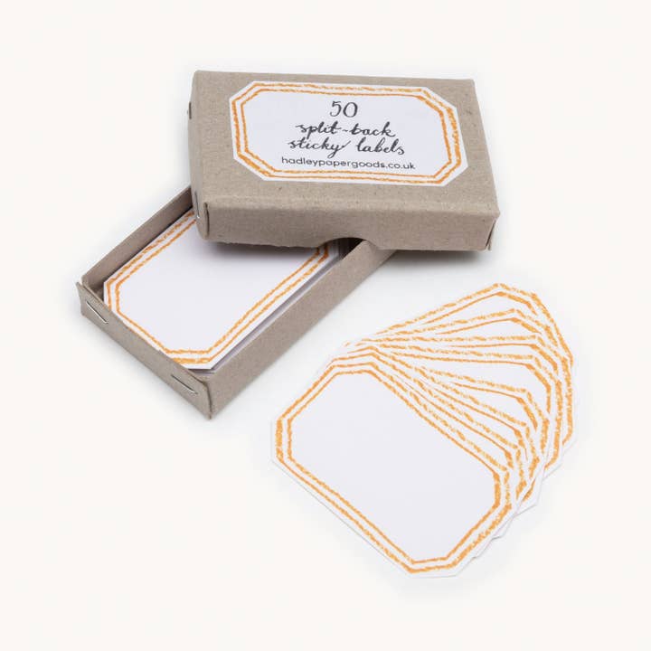 Étiquettes de Crayon Ocre (paquet de 50) pour la vente par Hadley