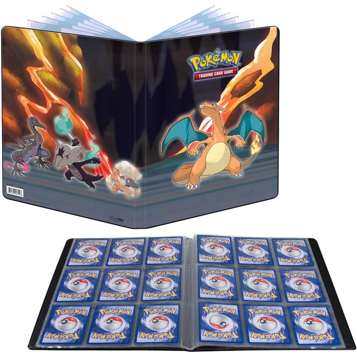 Gallery Series Scorching Summit9Pocket PROBinder for Pokémon for wholesale by Cardshouse