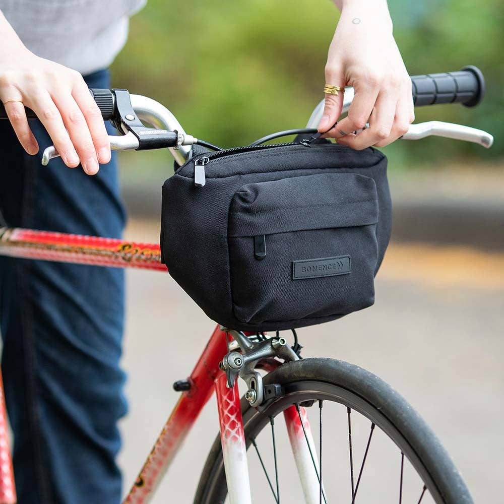 Bomence – Großhandel Fahrradzubehör – Fahrradtasche - Lenkertasche Fahrrad, Bauchtasche kombiniert15