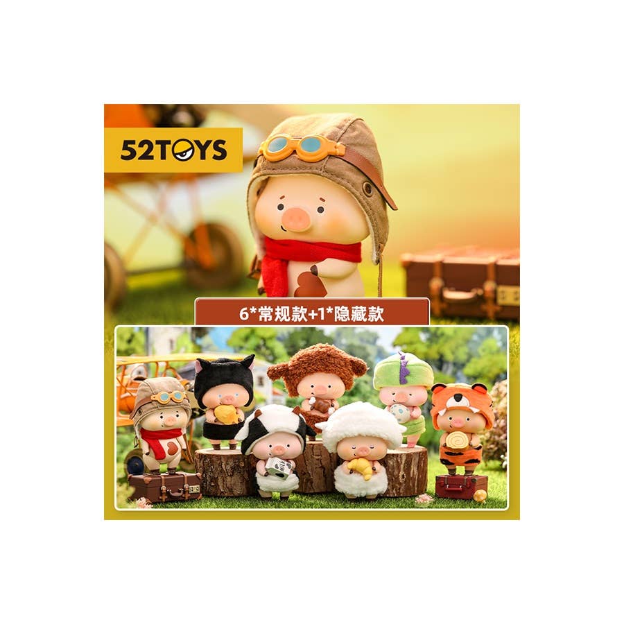 RANDOM PCS LuLu Pig POPO Animal Series Blind Box  for wholesale on Faire7
