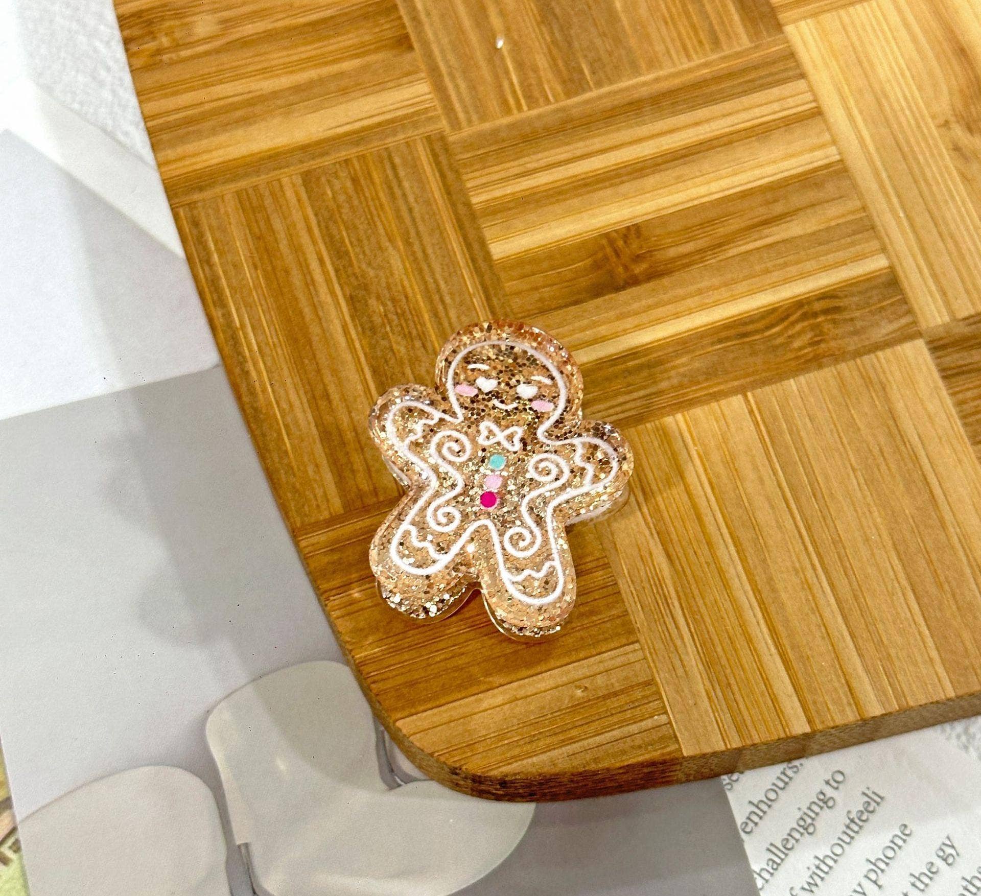 SoapElenGlen – wholesale Hair clip – Women’s – Mini Glitter Christmas Themed  Hair Claw Clips4