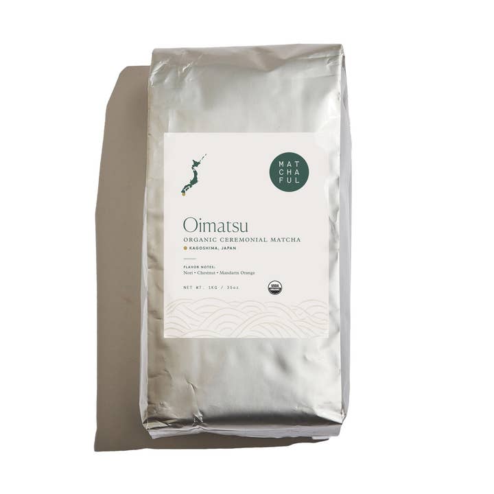 Oimatsu Organic Ceremonial Matcha - 1KG for wholesale by Matchaful