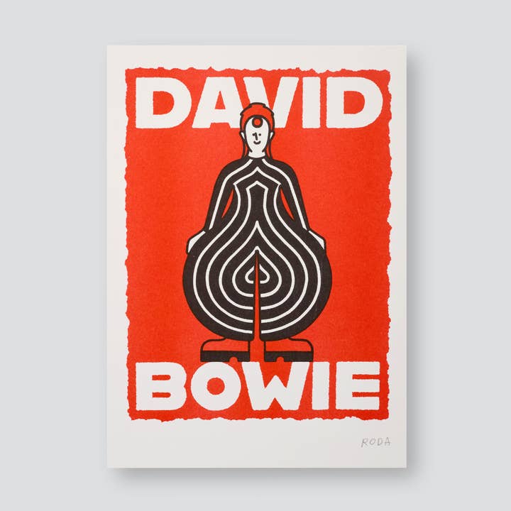 RODA - Wholesale Art Print - Bowie0