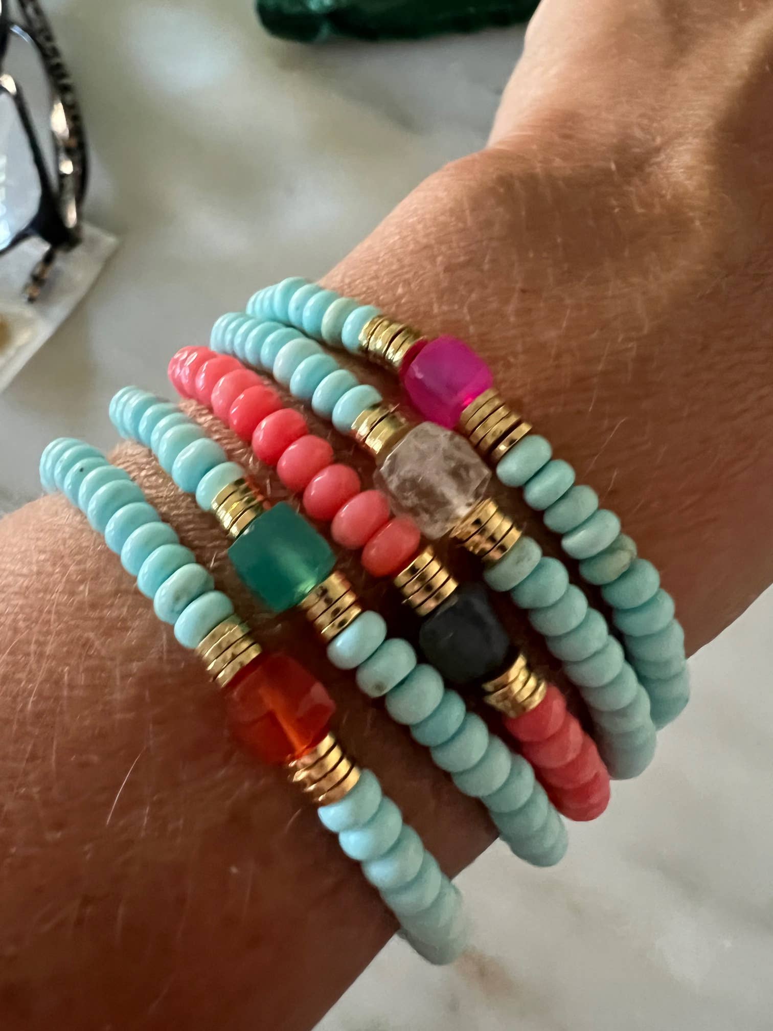 Sonya Renee Jewelry - Wholesale Beaded Bracelet - Mykonos Bracelet Series2