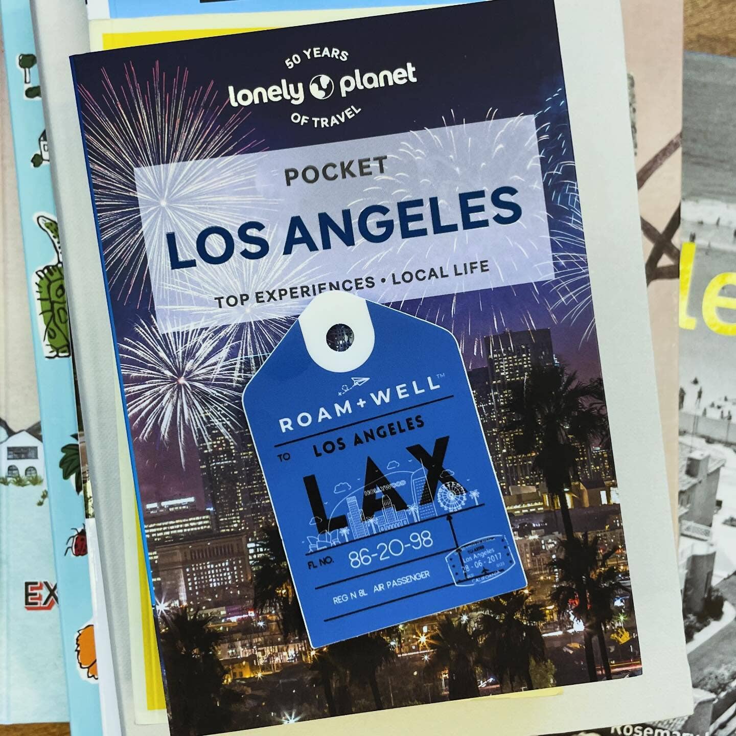 Roamwell - Wholesale Sticker - Luggage Tag Sticker: Los Angeles3