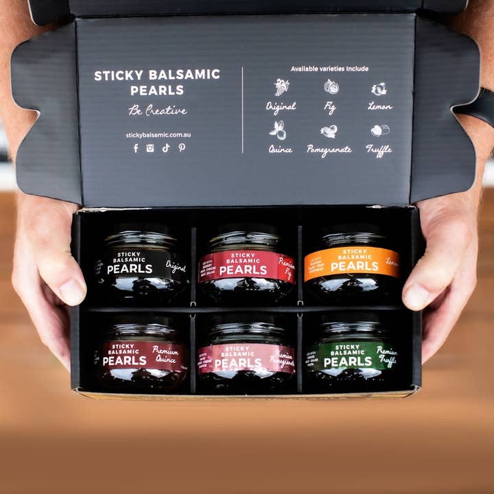 Sticky Balsamic - Wholesale Gift Box - Pearls Gift Box - Sticky Balsamic