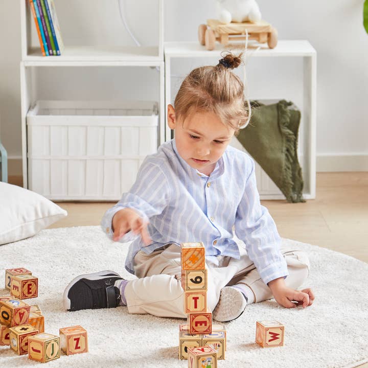 Barbo Toys – Engroshandel Klodser - Børn og baby – Mumi Træ Alfabetklodser