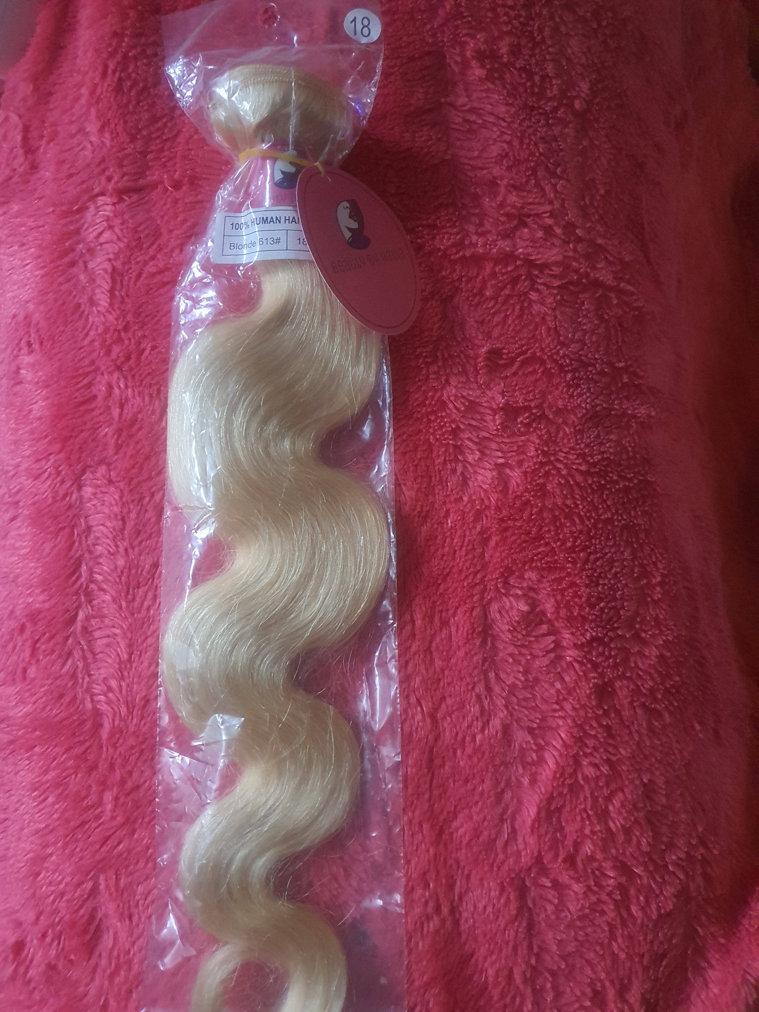 Chabinehairstore - Vendita all'ingrosso Extension per capelli - Extension brasiliane bionde ondulate1