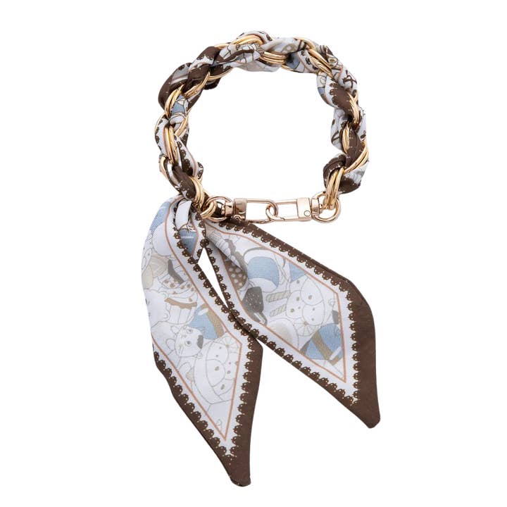 Simply Jewels - Wholesale Purse/Bag Accessory - Women's - Scarf Knot Bag Charm BC-21WB0159 BC-21WB01693