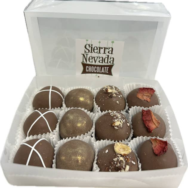 Sierra Nevada Chocolates - Vendita all'ingrosso Confezioni di cioccolatini - Scatola per tartufi al cioccolato