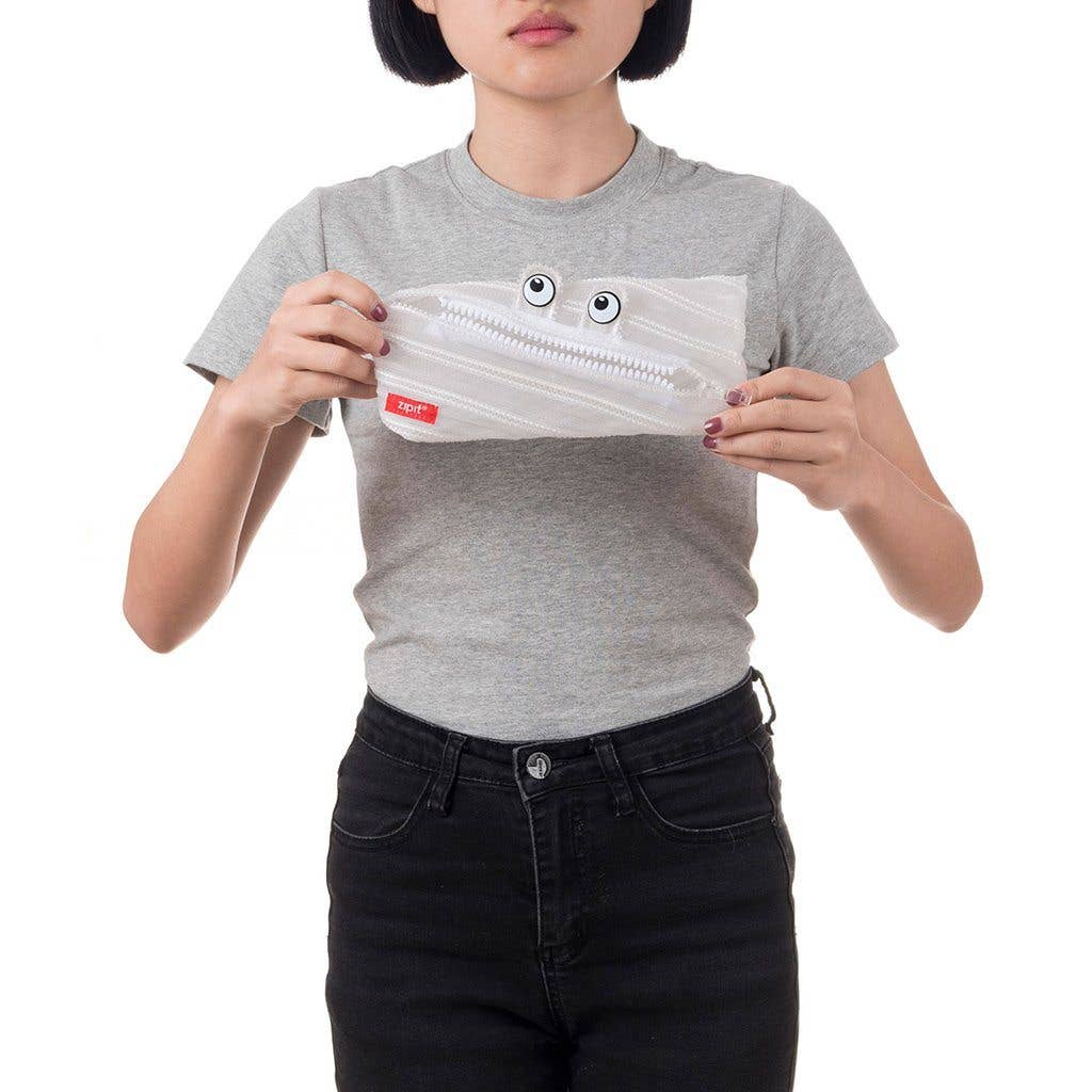 ZIPIT – wholesale Pencil case/pouch – ZIPIT Monster Pencil Case, Clear3