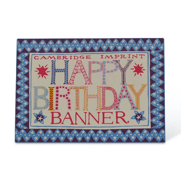 Cambridge Imprint - Wholesale Party Sign/Banner - Birthday Banner