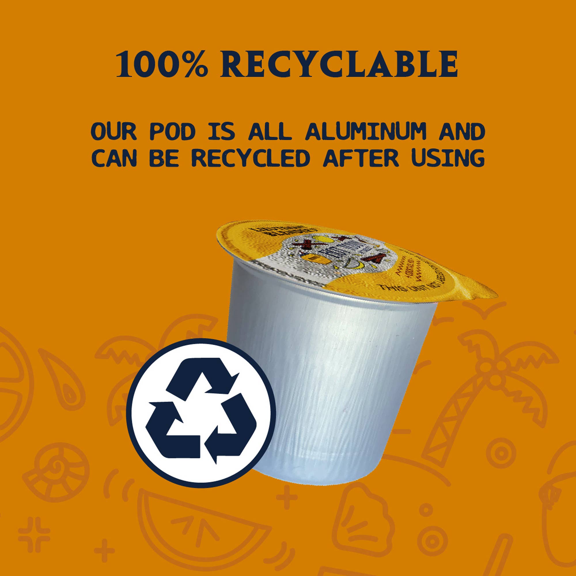 Lieutenant Blender's Cocktail Mixes - Wholesale Beverage Mix - Apple Cider K'Tails® Single Pod Cocktail Mixers 12 Ct9