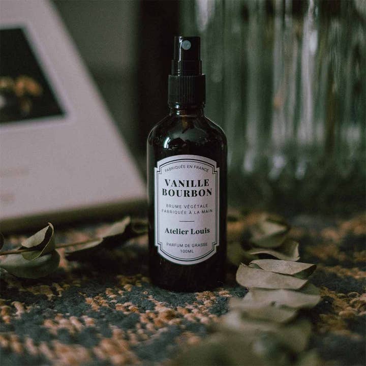 Atelier Louis - Vente Vaporisateurs d'ambiance et de linge - Brume végétale Vanille Bourbon6