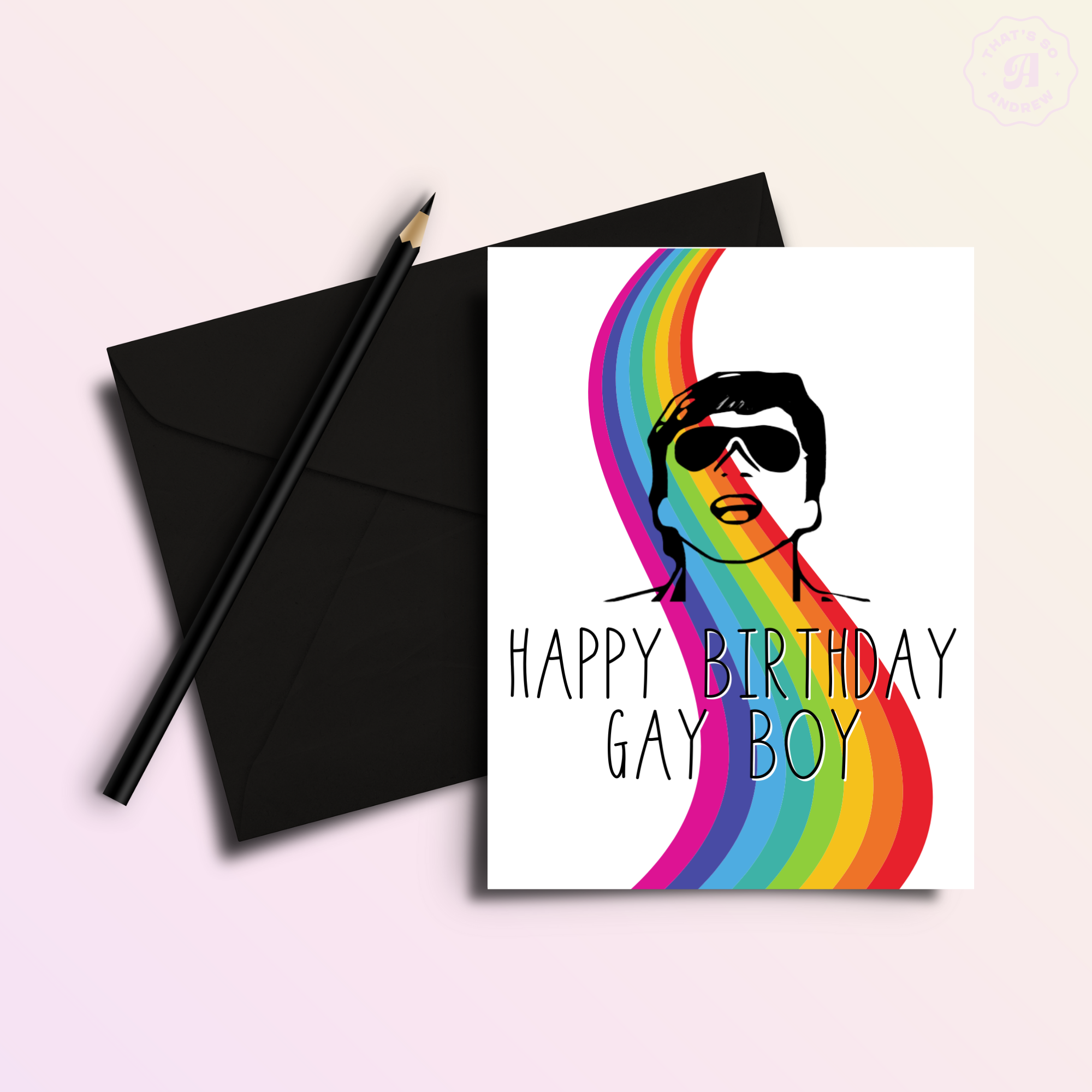 That’s So Andrew – wholesale Birthday card – Happy Birthday Gay Boy Birthday Card1