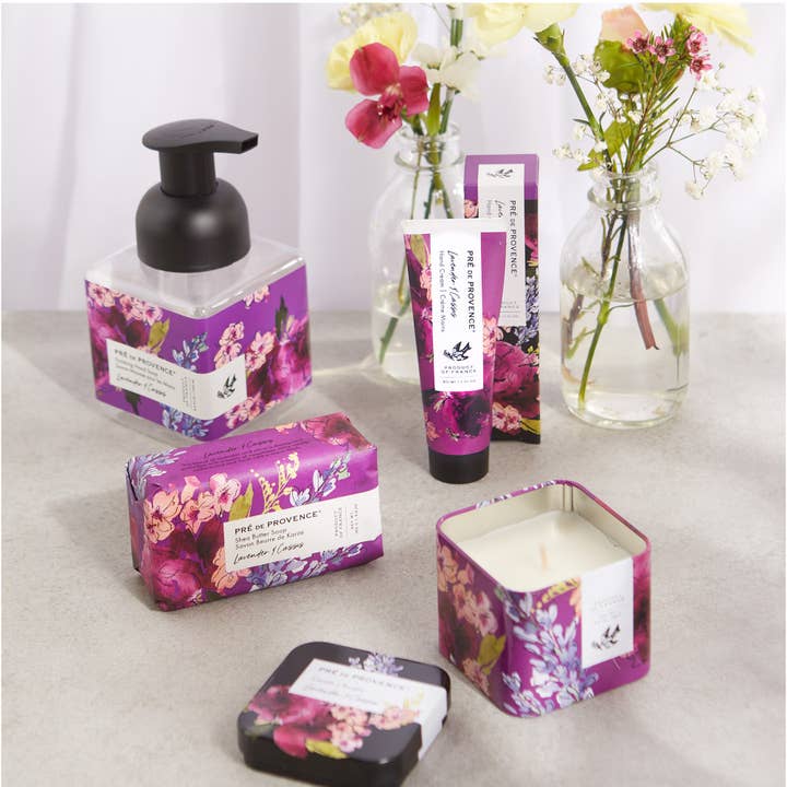 European Soaps - Wholesale Hand Soap/Wash - Le Jardin - Lavender & Cassis Foaming Soap
