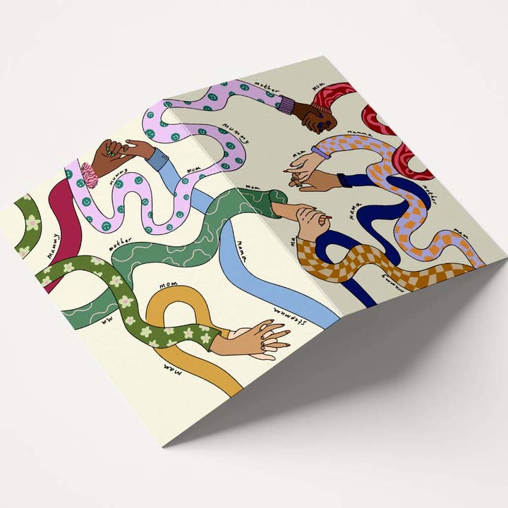 All The Mums, Mother's Day Card for wholesale by Eat the Moon | Greeting cards and stationery