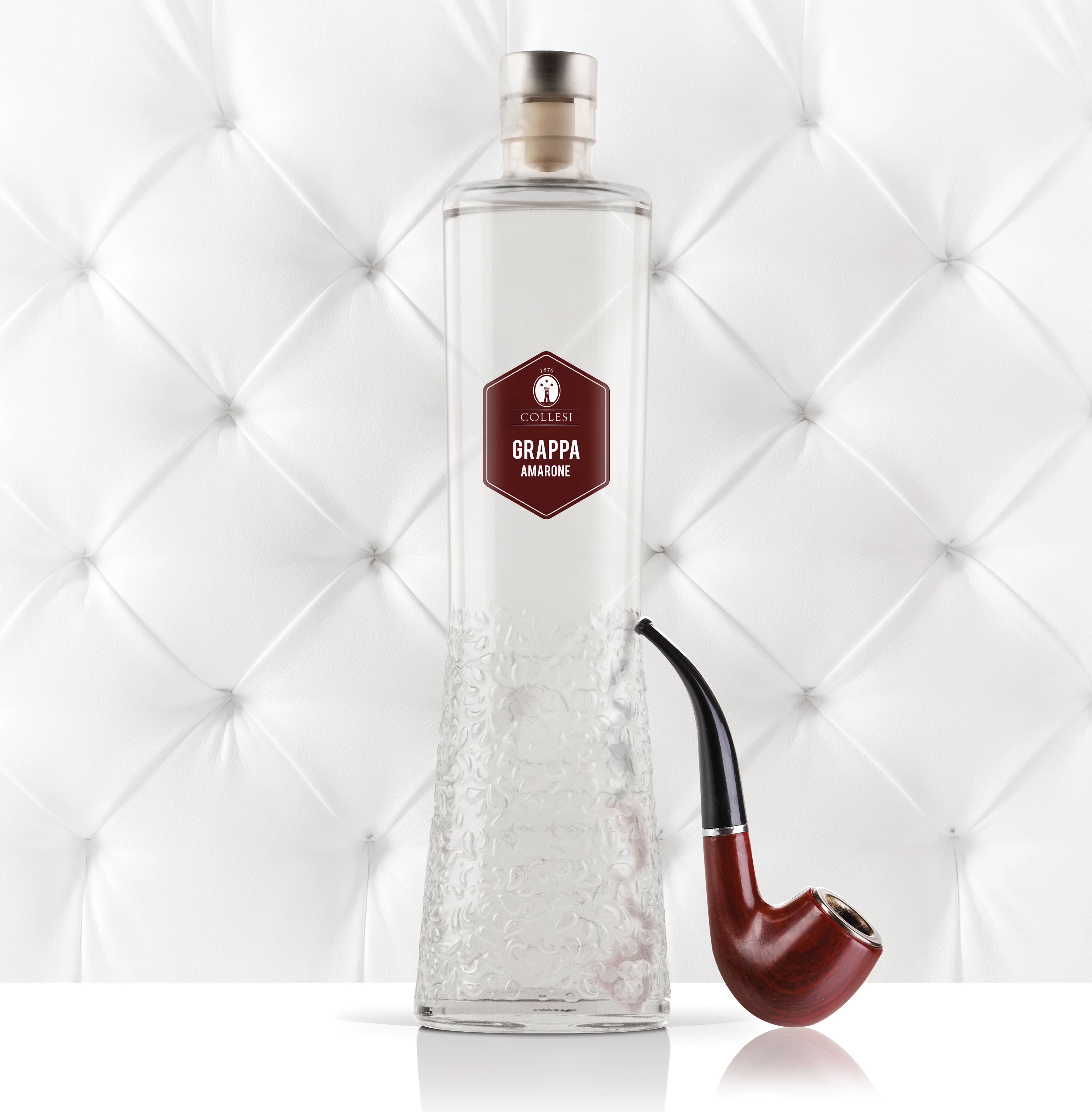 COLLESI TRADE SRL - Wholesale Liqueur - AMARONE GRAPPA COLLESI 700ml 40%5