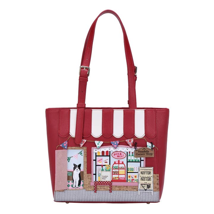 Vendula Corner Shop Shopper taske for engroshandel hos Vendula London Ltd