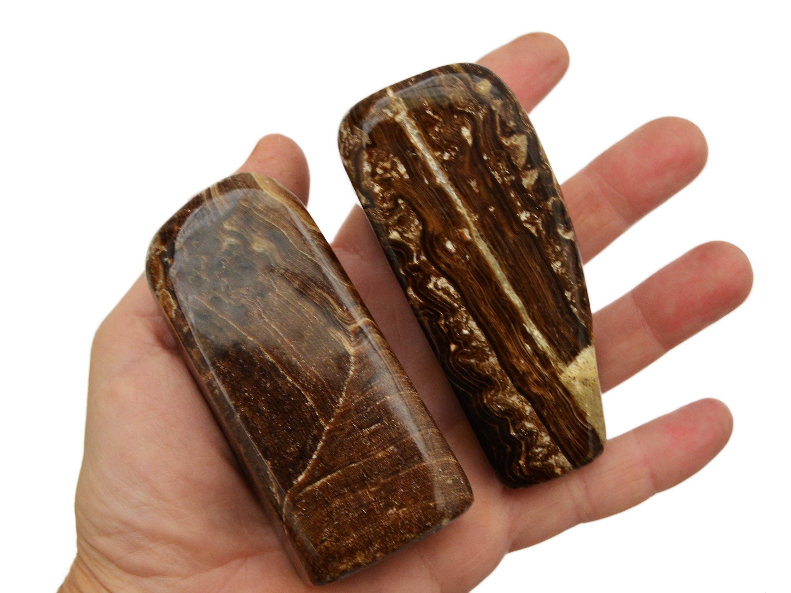 Kaia & Crystals - Wholesale Spiritual Stone/Crystal - Chocolate Calcite Free Form Mineral (100g - 700g)1