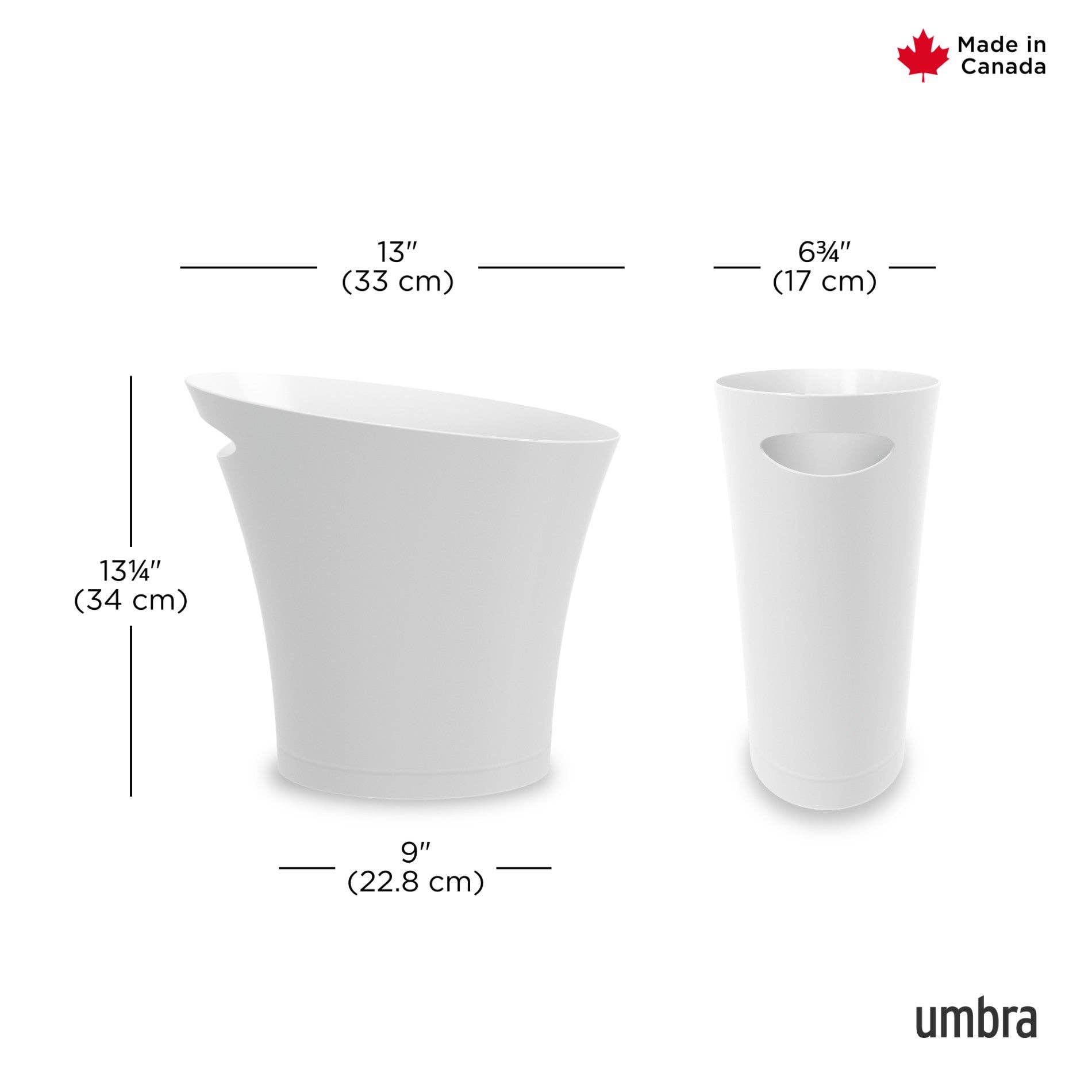 Umbra - Vente Poubelles/Corbeilles - Poubelle Skinny24