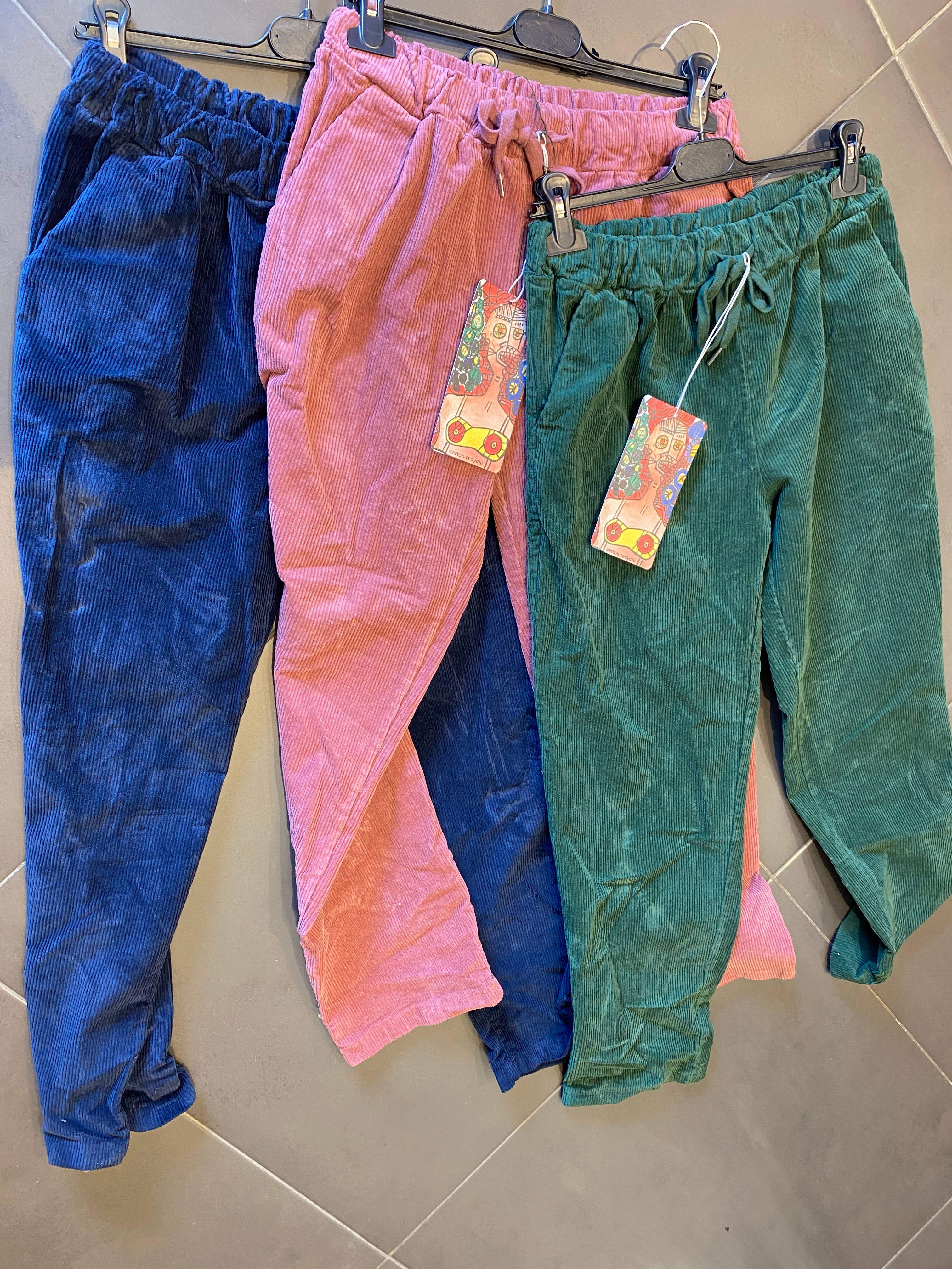 la maison des fibres naturelles – Großhandel Hose – Damen – Hose 68121 aus dickem Cord, 100 % Baumwolle9