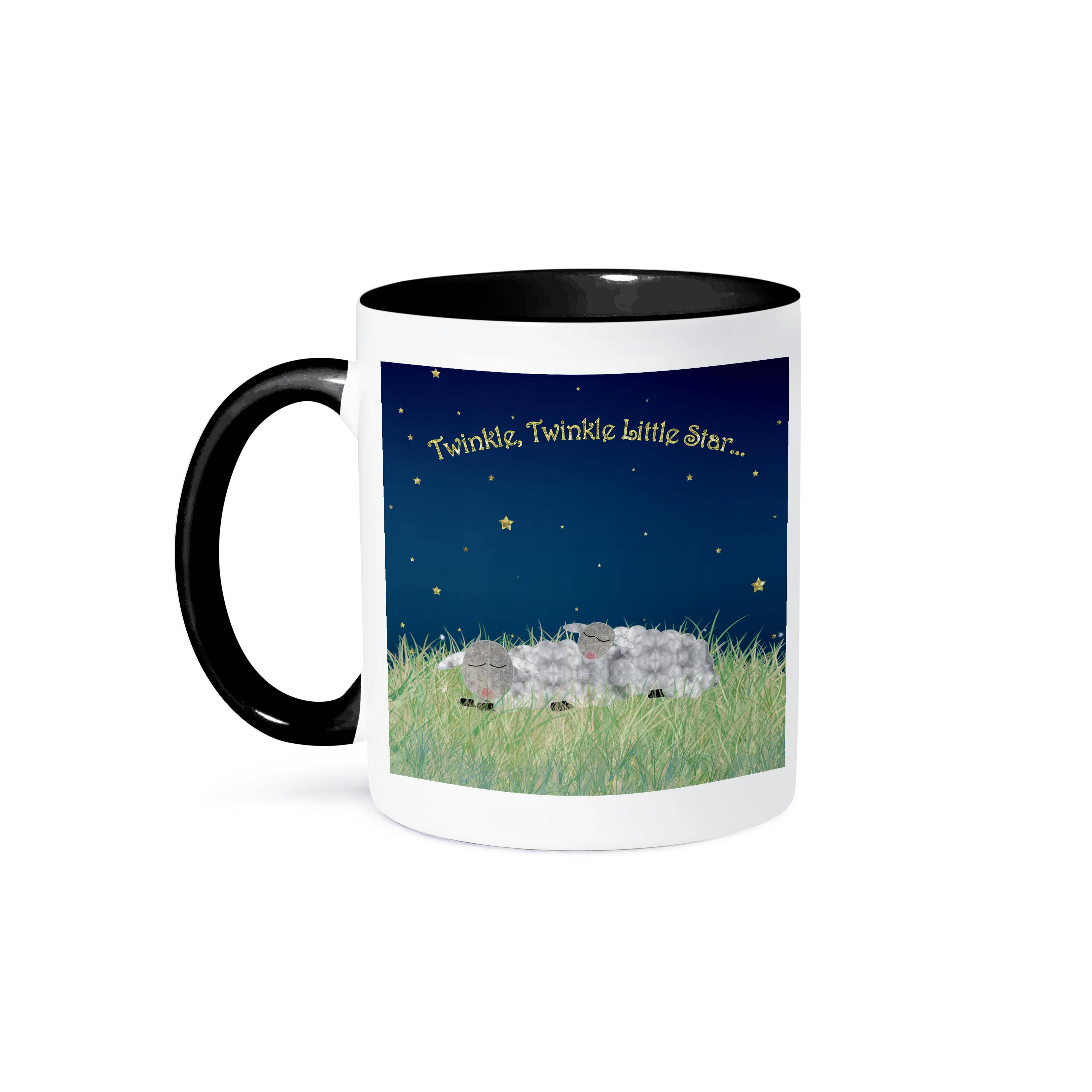 3dRose - Wholesale Coffee mug - 3dRose, Twinkle Twinkle Little Star - Sleeping Sheep Under the Stars, Mug0